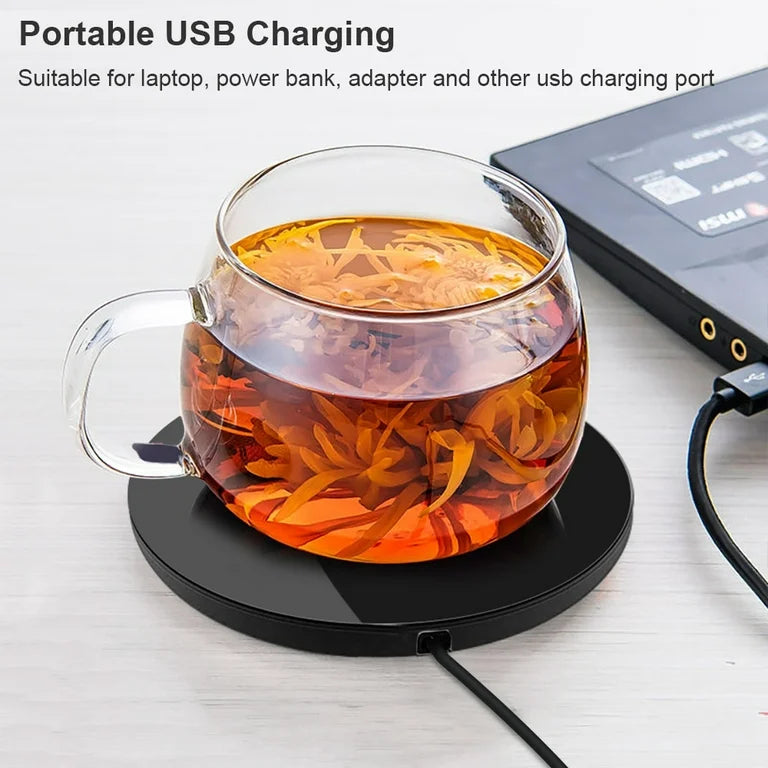 Cup Heater with USB Charger